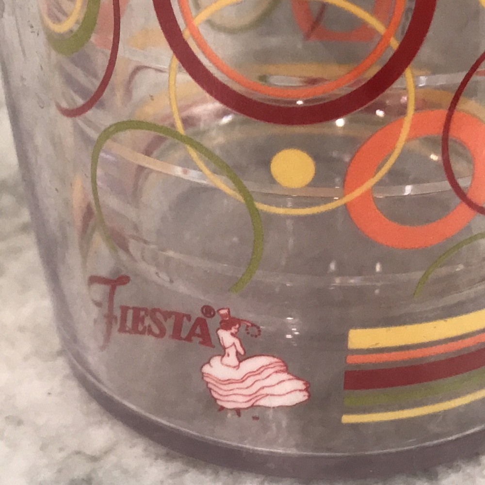 Tervis Tumbler Mug Fiesta 16 oz Travel Lid Yellow Orange Retro Y2K - Picture 2 of 9
